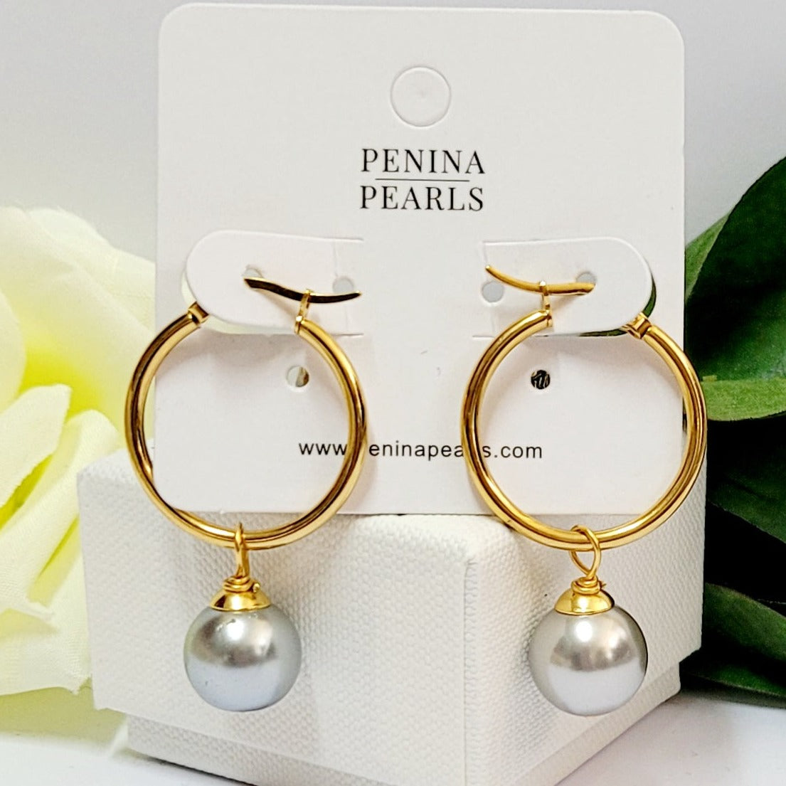 Multiple Colour Variety of Swarovski Pearl Earrings