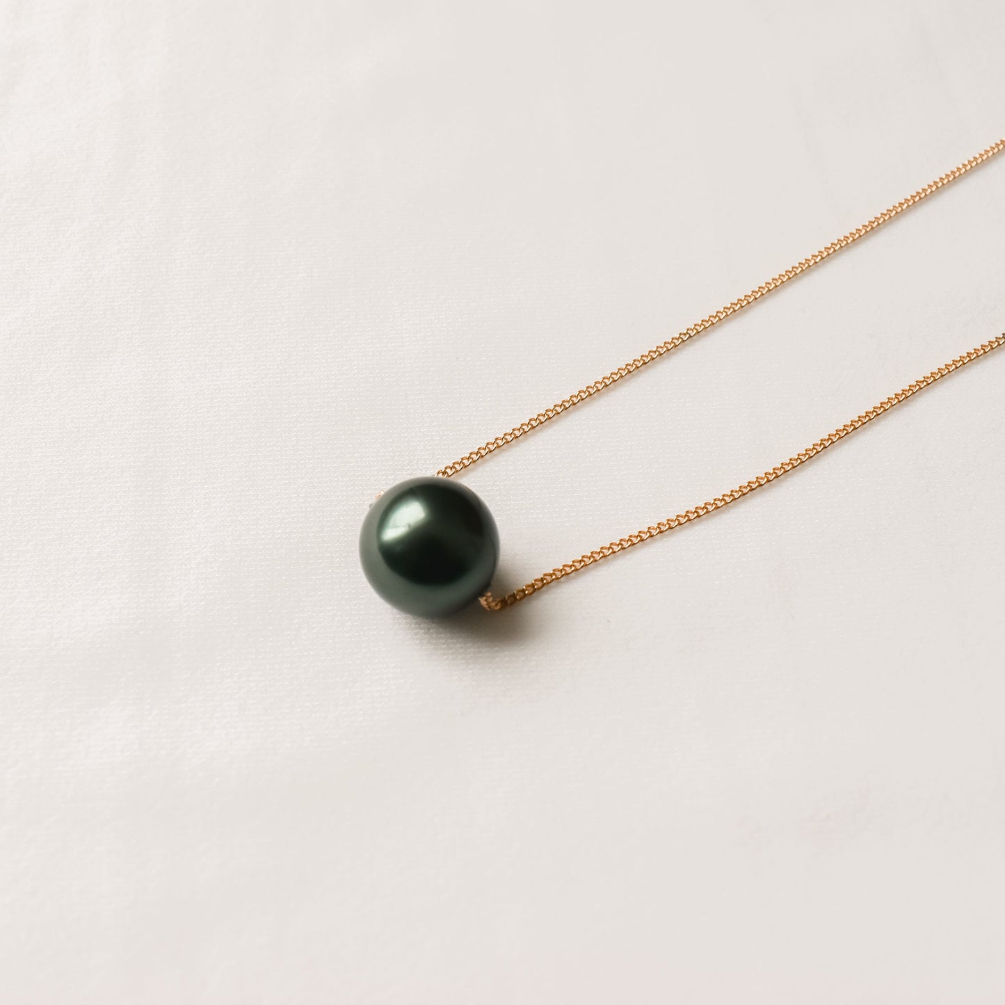 TEINA FLOATER NECKLACE - PREMIUM SHELL PEARL - MULTICOLOUR VARIETY