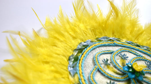 WALL DECORATION - YELLOW