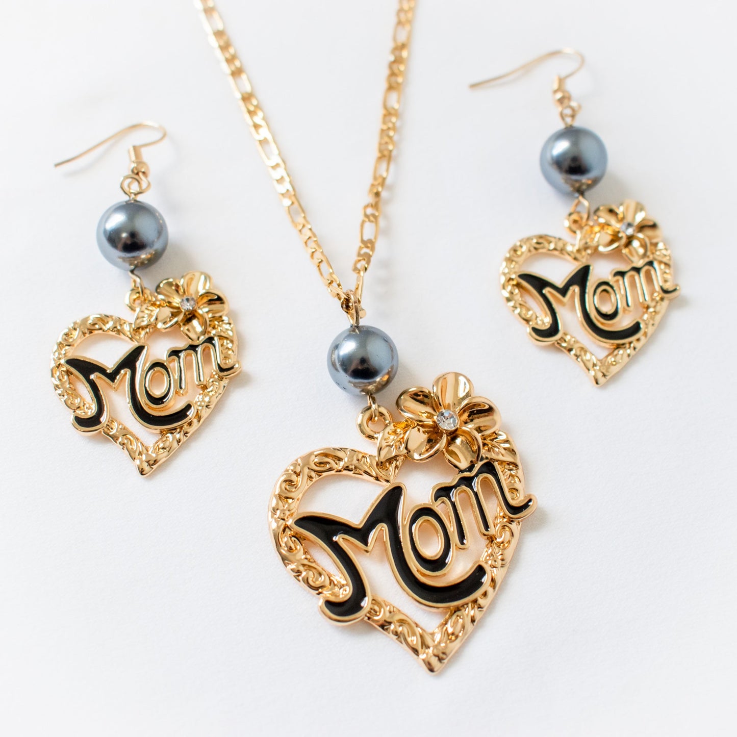 TINA #1 - MOM Premium Black Shell Pearl Set